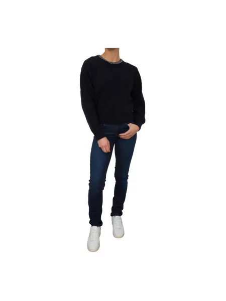 Sweter Liu Jo wełniany niebieski