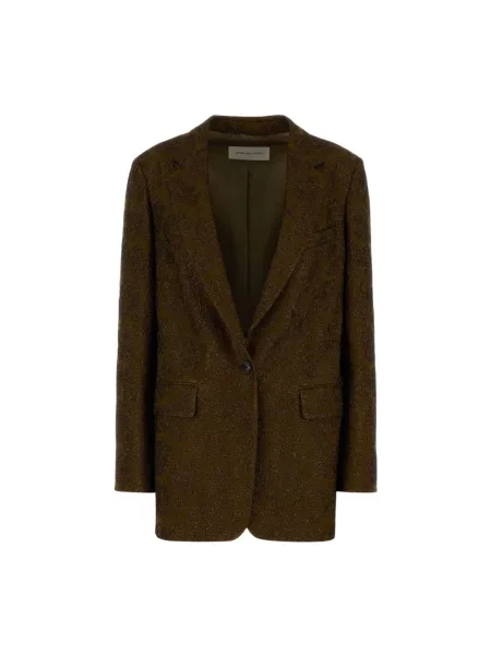 Marynarka Dries Van Noten brązowa