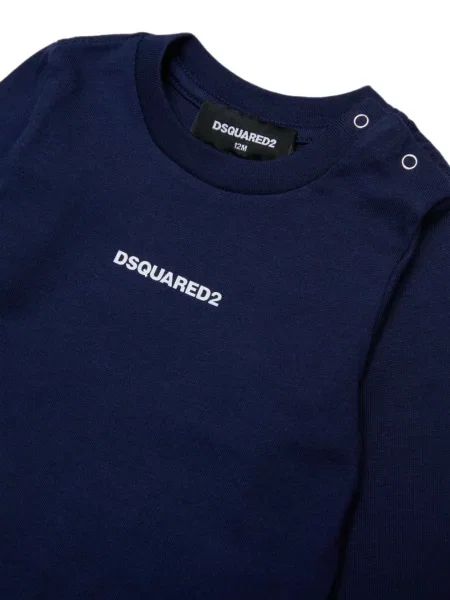 Dětska mikina Dsquared2 modrá