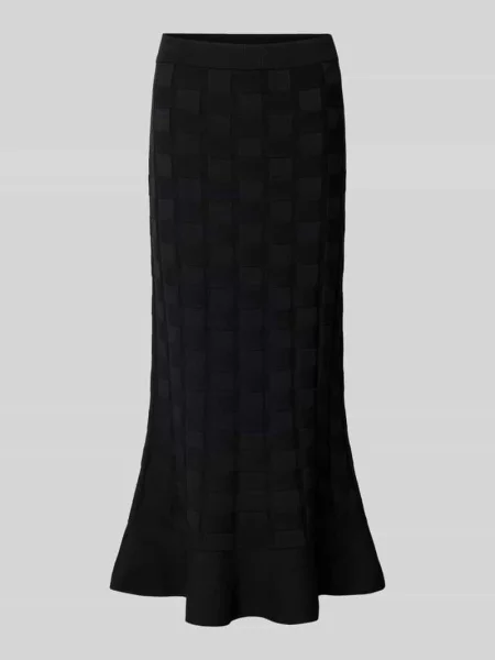 Dopasowana spódnica midi z mieszanka model Foppy' Boss czarna