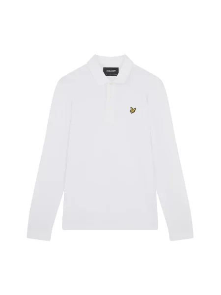 Koszulka polo Lyle & Scott klasyczna biała