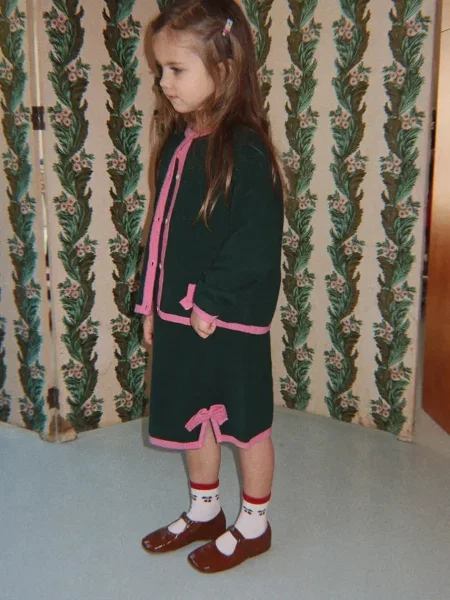 Konges Sløjd šaty vlněné ALETTE DRESS