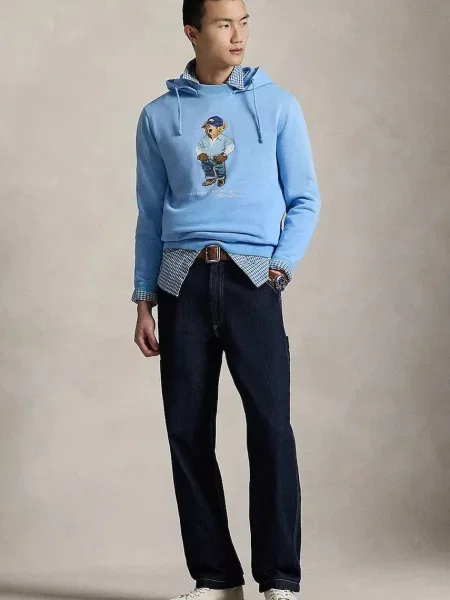 Mikina Polo Ralph Lauren modrá