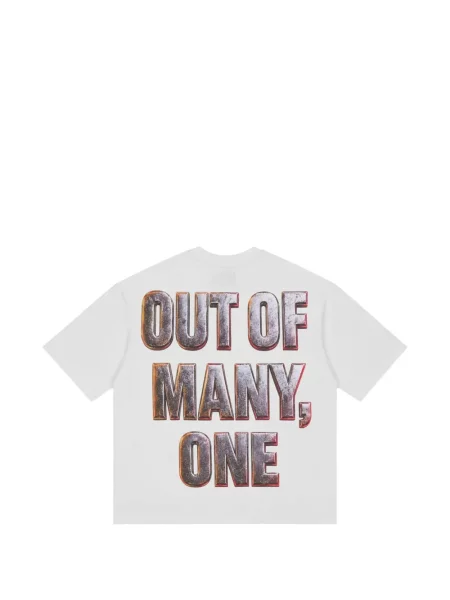 Tricou Godspeed cu imagine alb