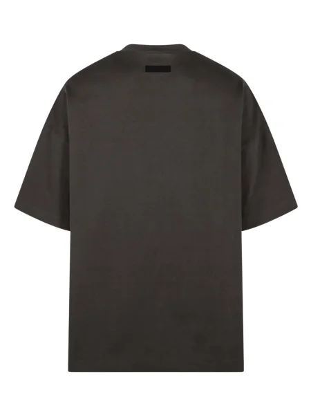 Тениска Fear Of God Essentials с принт кафяво