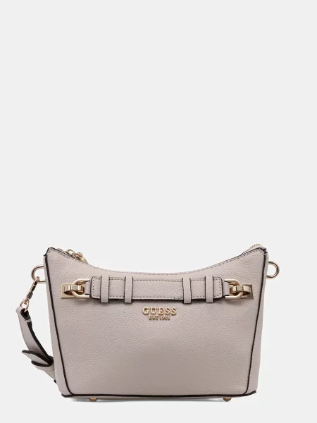 Guess Τσάντα GREGORIA μπεζ