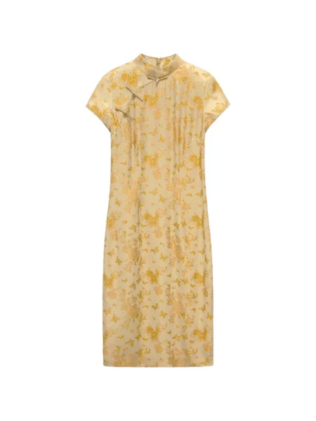 Rochie midi Shanghai Tang din jacard