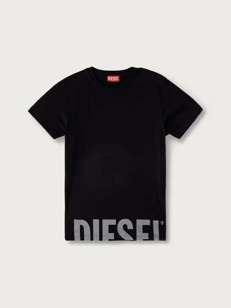 Diesel tricou pentru copii din TPRES T-SHIRT negru