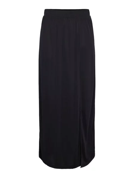 Pieces Fustă maxi Anora negru