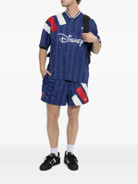 Scurt pantaloni scurți Adidas cu aplicații gri