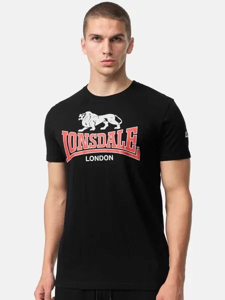 Lonsdale Футболка чорний