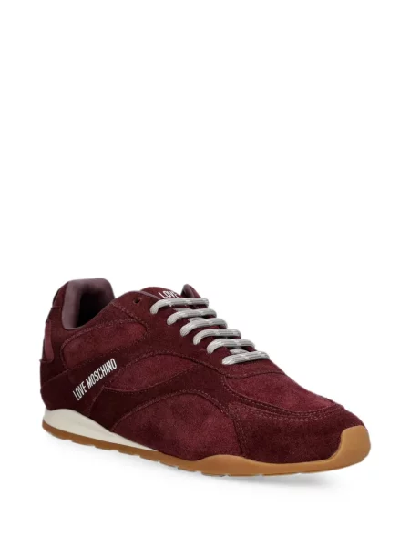 Sneakerși Love Moschino cu imagine roșu