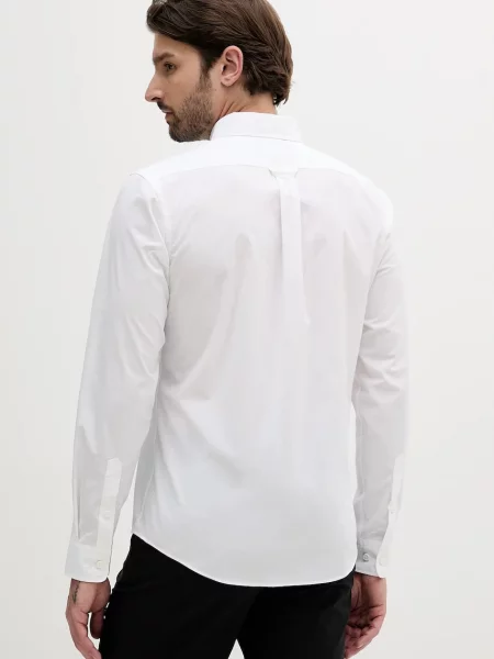 Сорочка BOSS regular комір button-down білий