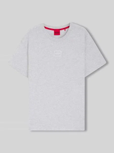 T-shirt o kroju regular fit z mieszanki bawełny Model LAZE T-SHIRT' Hugo