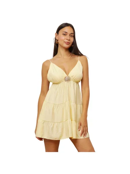 Haljina La Modeuse žuta