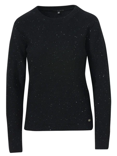 KOROSHI Pulover negru alb