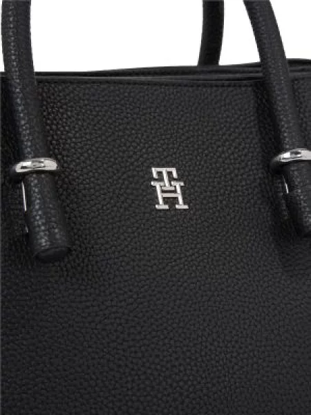 Borítéktáska Tommy Hilfiger fekete