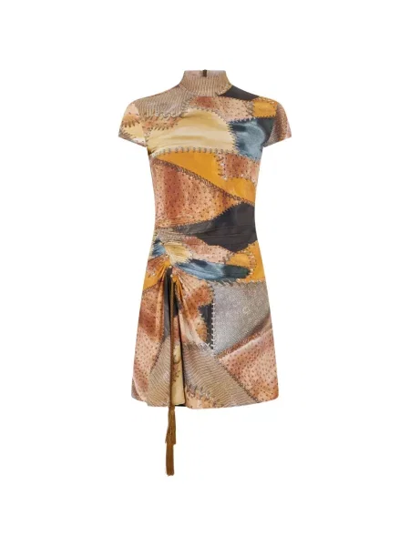 Rochie mini Roberto Cavalli cu imagine