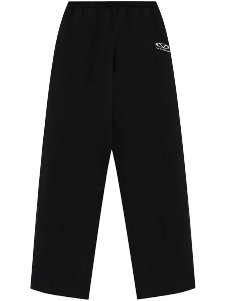 Pantaloni Vetements cu imagine negru