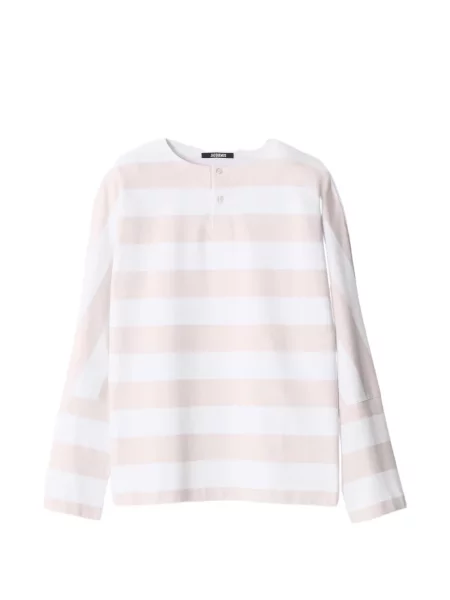 Lung tricou Jacquemus alb