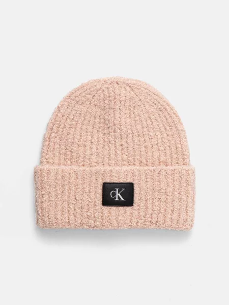 Czapka Calvin Klein różowa