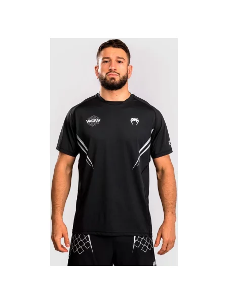 Koszulka Venum x WOW FC Dry Tech krótki rękaw czysty XL czarny