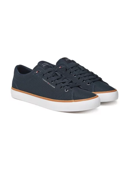 Tommy Hilfiger tenisówki TH HI VULC CORE LOW II MESH granatowy niebieskie
