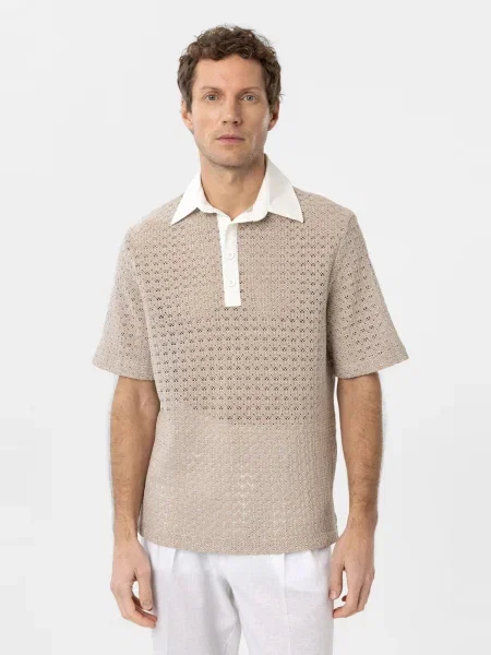 Antioch Tricou Maximino bej alb