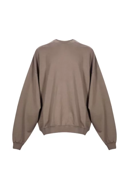 Pulover Rick Owens Drkshdw cu decolteu rotund gri