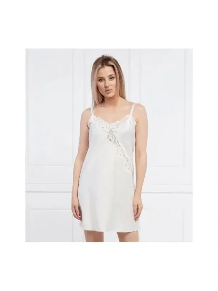LAUREN RALPH LAUREN Cămașă de noapte | Relaxed fit alb