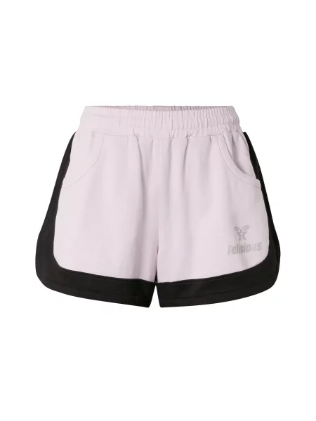 Felicious Pantaloni mov deschis negru