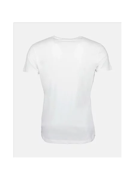 Orlebar Brown Koszulki Mężczyzna M Klasyczny T-shirt z Okrągłym Dekoltem biały
