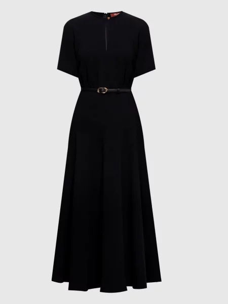 Платье миди Max Mara черное