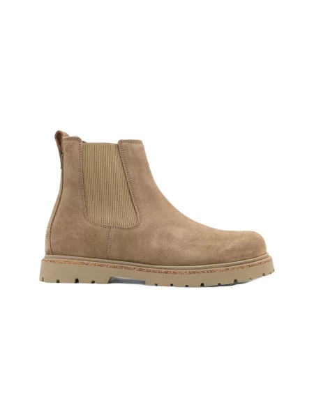 Sneakers Birkenstock Highwood Slip On Mid W Leather Velvet Taupe EUR 36 bej