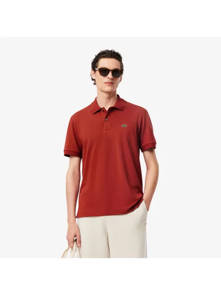 Lacoste поло чоловіче Classic Fit коричневе