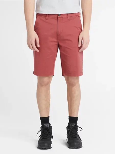 Timberland Squam Lake Stretch Twill Шорти чінос бордовий