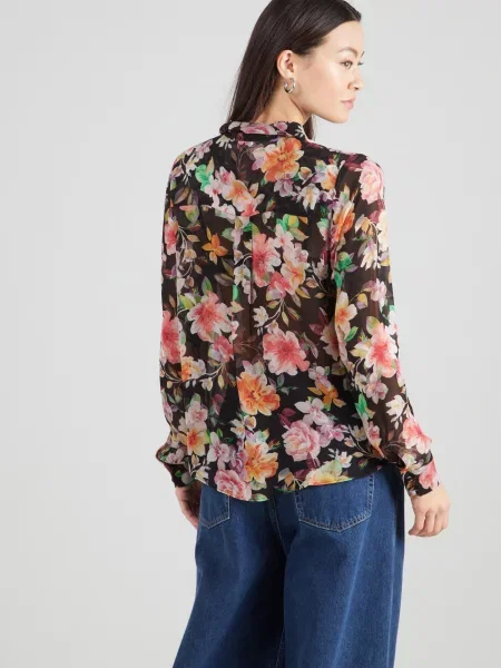 PRINCESS GOES HOLLYWOOD Bluza zelena / narančasta / pastelno roza crna
