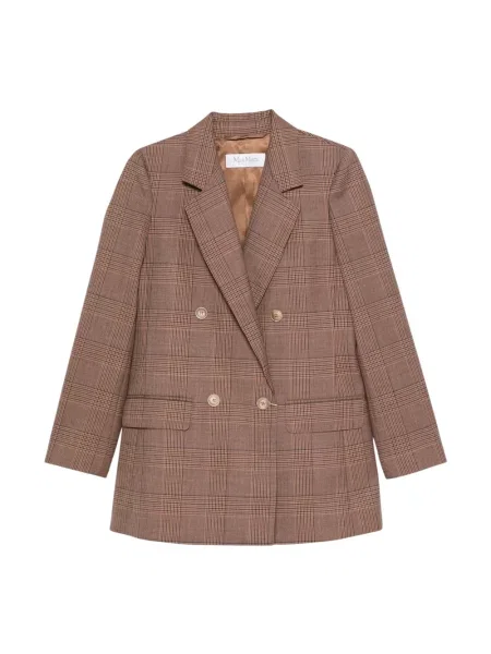 Marynarka Max Mara wełniana brązowa