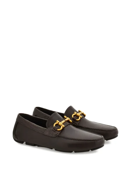 Loafersy Ferragamo hnedá