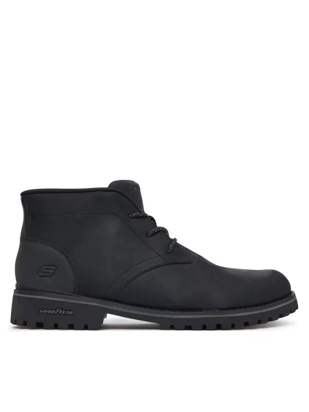 Μποτάκια Skechers μαύρο