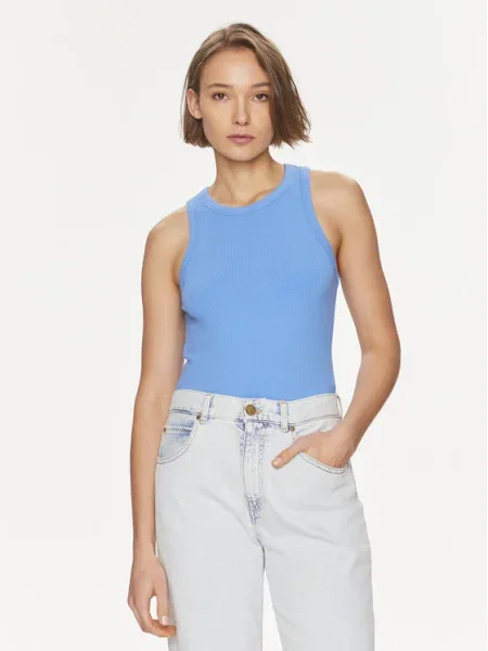 Топ Tommy Hilfiger синьо