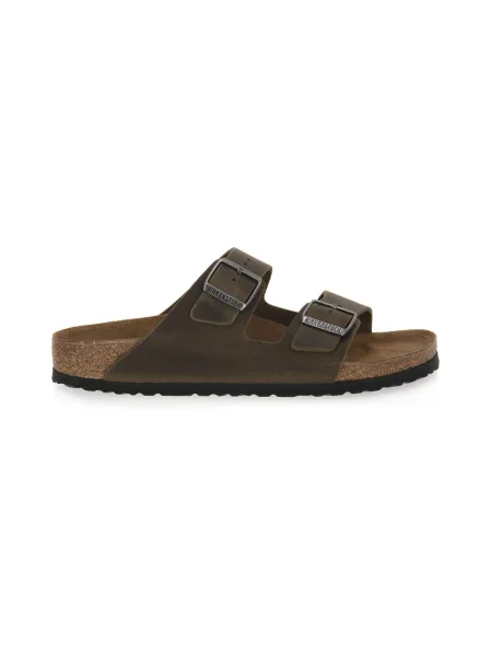 Šľapky Birkenstock z nubuku čierna