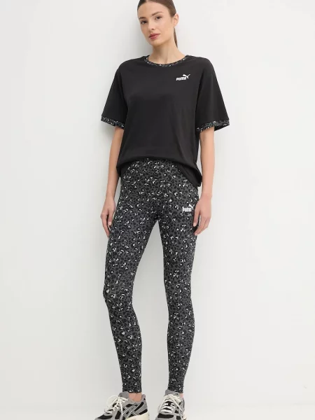 Легінси Puma візерунок сірий
