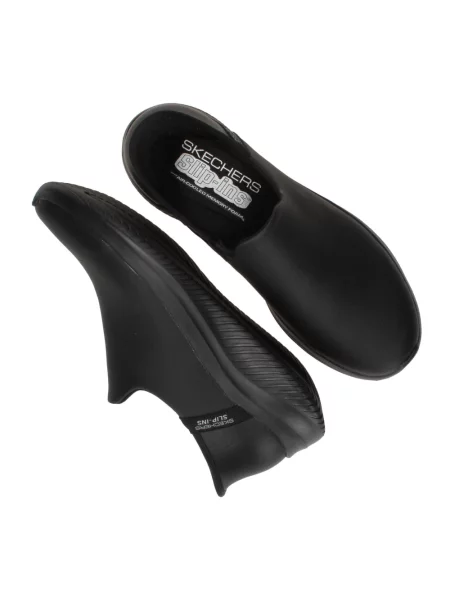 Sneakersy Skechers wsuwane czarne