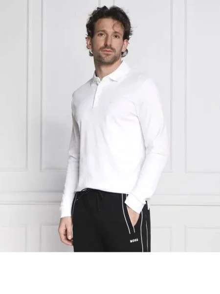 BOSS BLACK tenisz póló pado 30 fehér