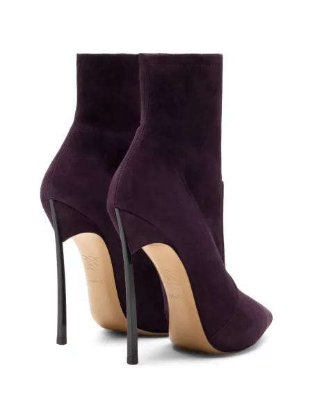 Cizme scurte Casadei violet