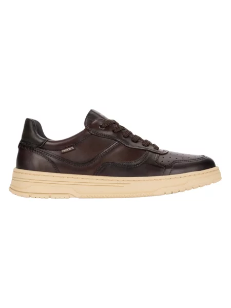 Sneakersy Pikolinos skórzane brązowe
