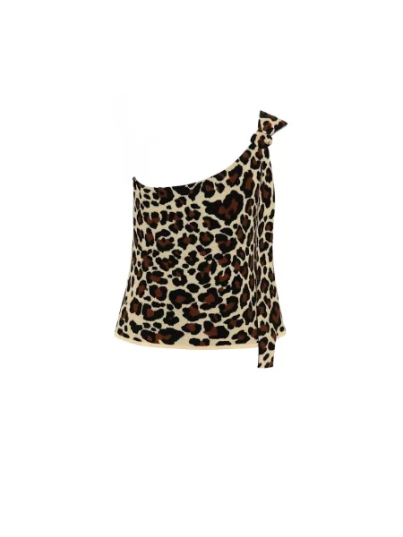Top Silvian Heach z nadrukiem zwierzęcym