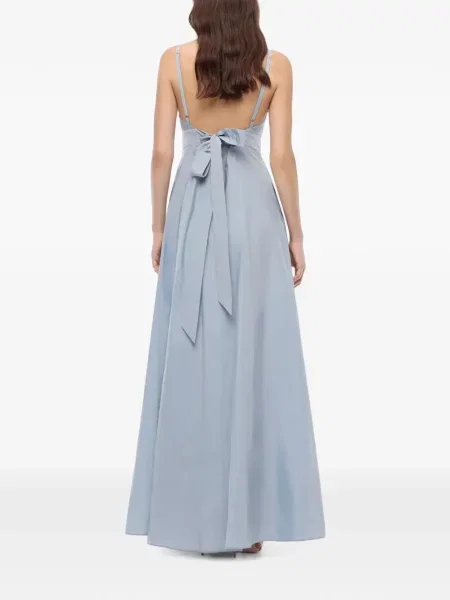 Rochie maxi Pinko plic albastru
