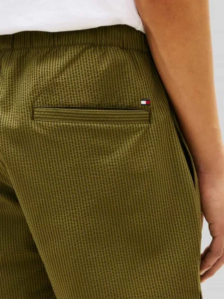 Szorty o kroju regular fit z seersucker model DOVER' Tommy Hilfiger